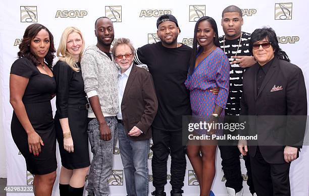 Rhythm & Soul/Urban Nicole George-Middleton, ASCAP CEO Elizabeth Matthews, 1985 ASCAP President Paul Williams, Boi 1da, ASCAP Associate Director of...