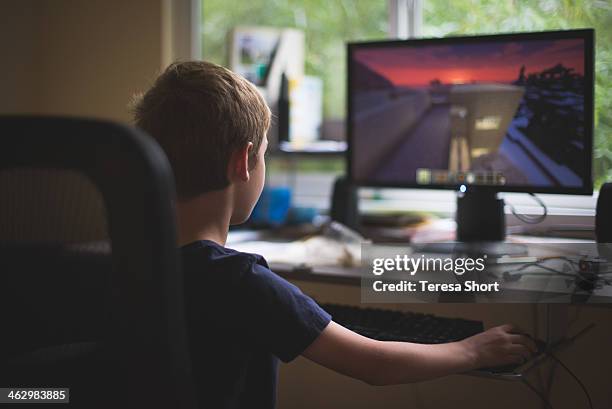7,991 Kids Desktop Computer Stock Photos, High-Res Pictures, and Images ...