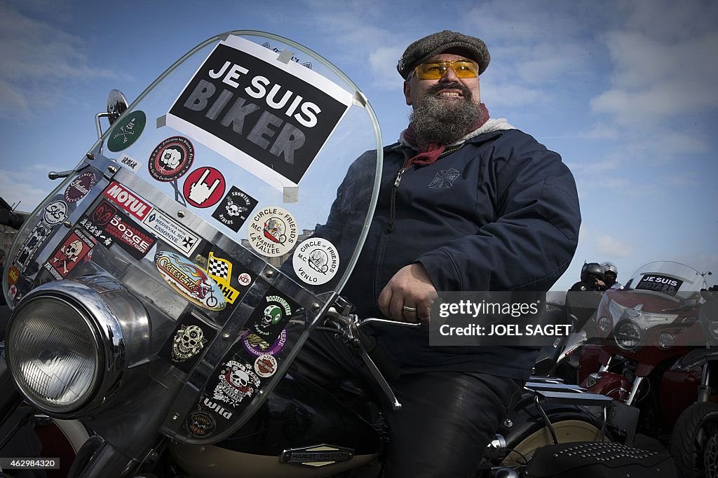 FRANCE-TRANSPORT-ENERGY-ENVIRONMENT-BIKERS-POLLUTION-DEMO