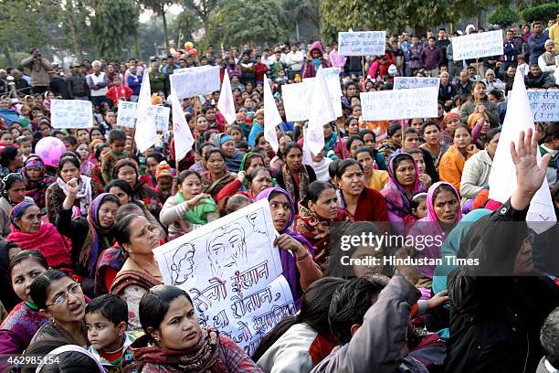 Civil society members headed by two Nepalese organisations conducting candle march, demanding speedy investigation into the gang rape and murder of a...