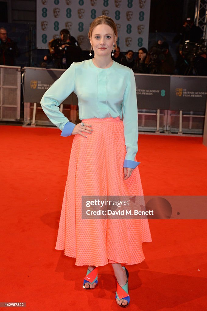 EE British Academy Film Awards 2015 - VIP Arrivals