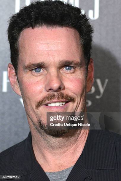 Actor Kevin Dillon arrives at the Hennessy Toasts Achievements In Music on February 7, 2015 in Los Angeles, California.