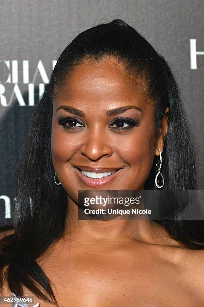 Former Super Middleweight Champion Laila Ali attends the Hennessyy Toasts Achievements In Musicon February 7, 2015 in Los Angeles, California.
