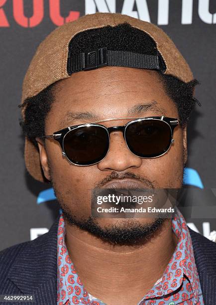 Theo Spielberg of Wardell arrives at the Roc Nation Grammy Brunch 2015 on February 7, 2015 in Beverly Hills, California.