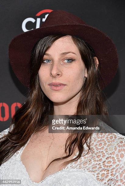 Sasha Spielberg of Wardell arrives at the Roc Nation Grammy Brunch 2015 on February 7, 2015 in Beverly Hills, California.