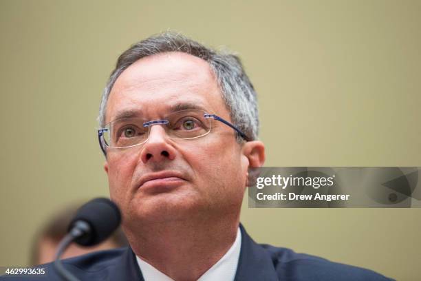 Frank Baitman, Deputy Assistant Secretary for Information Technology for the Health and Human Services Department, testifies during a House Oversight...