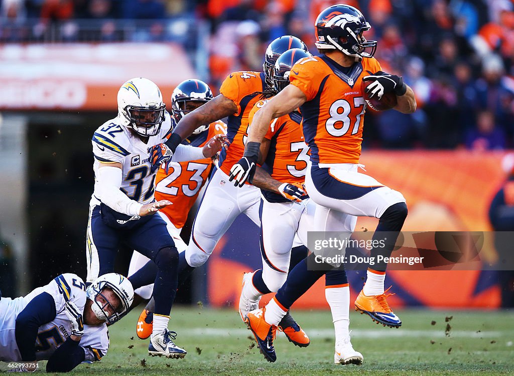 Divisional Playoffs - San Diego Chargers v Denver Broncos