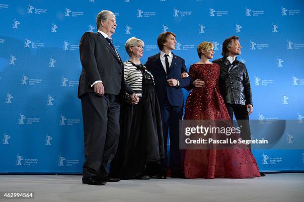 Producer Brian Wilson, his wife Melinda Ledbetter, actor Paul Dano, actress Elizabeth Banks and director Bill Pohlad attend the 'Love & Mercy'...