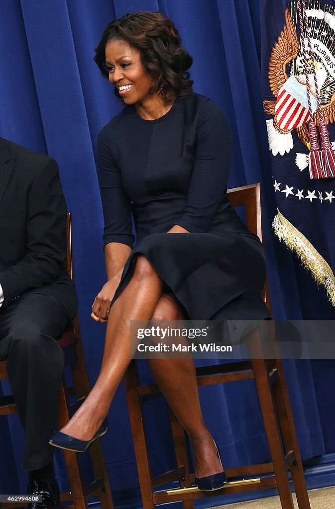 Obama And First Lady Host Event On Expanding College Opportunity At White House