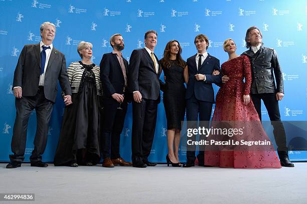 Producer Brian Wilson, his wife Melinda Ledbetter, Dino Jonaeter, producers Jim Lefkowitz, Claire Rudnick Polstein, actor Paul Dano, actress...