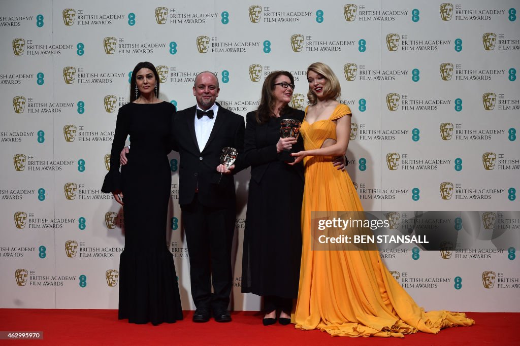 BRITAIN-ENTERTAINMENT-FILM-AWARDS-BAFTA