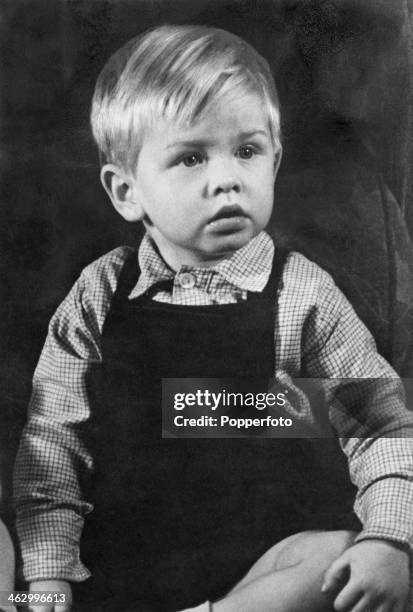 Future Rolling Stones guitarist Brian Jones as a young boy, circa 1944.