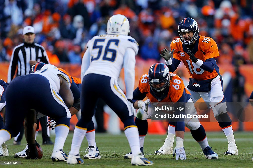 Divisional Playoffs - San Diego Chargers v Denver Broncos