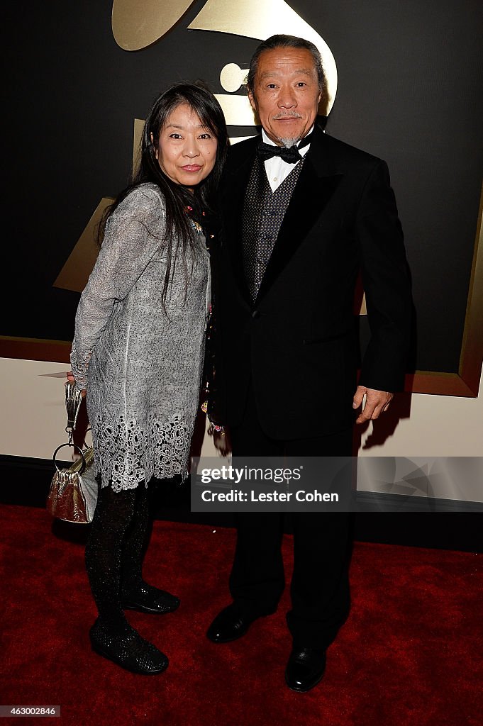 The 57th Annual GRAMMY Awards - Red Carpet