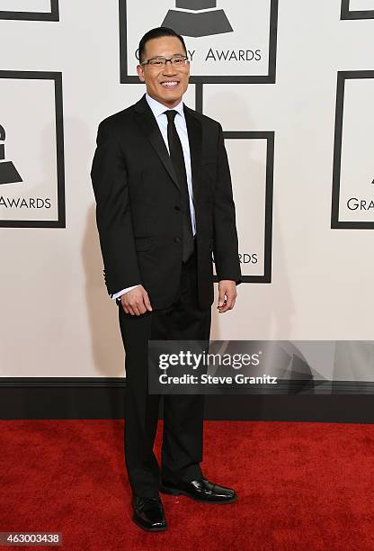 Special Merit Award recipient Jared Cassedy attends The 57th Annual GRAMMY Awards at the STAPLES Center on February 8, 2015 in Los Angeles,...