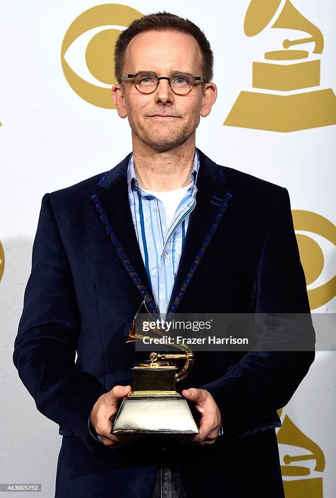 57th GRAMMY Awards - Press Room