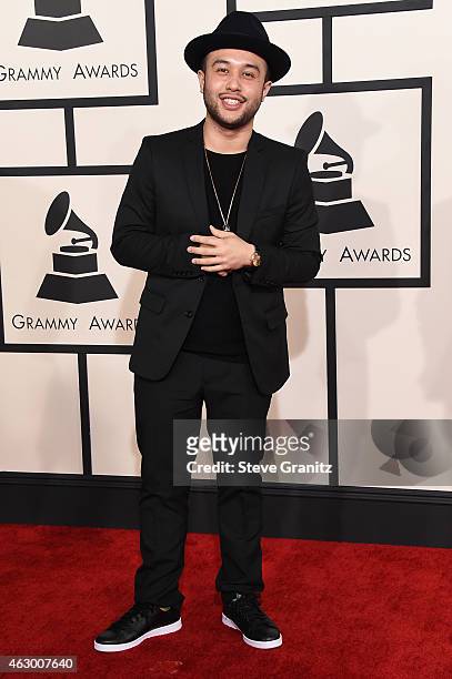 Recording artist Jax Jones attends The 57th Annual GRAMMY Awards at the STAPLES Center on February 8, 2015 in Los Angeles, California.