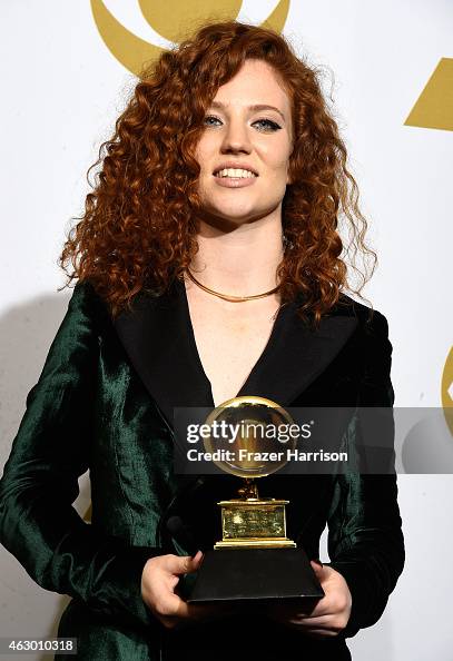 Jess Singer Singer Jess Glynne, winner of Best Dance Recording for 'Rather Be ...