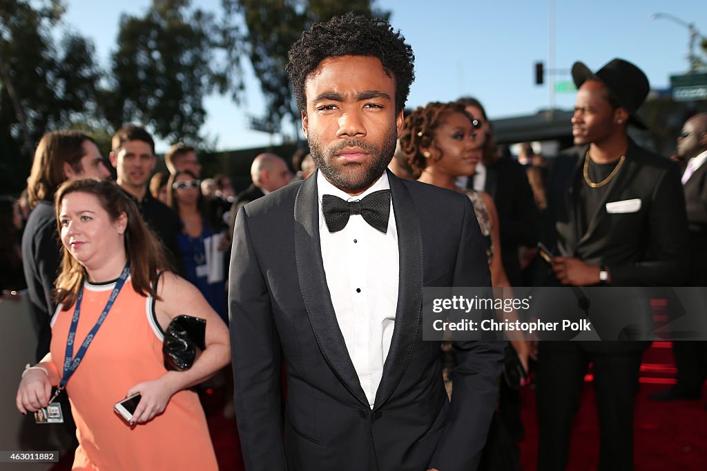 The 57th Annual GRAMMY Awards - Red Carpet