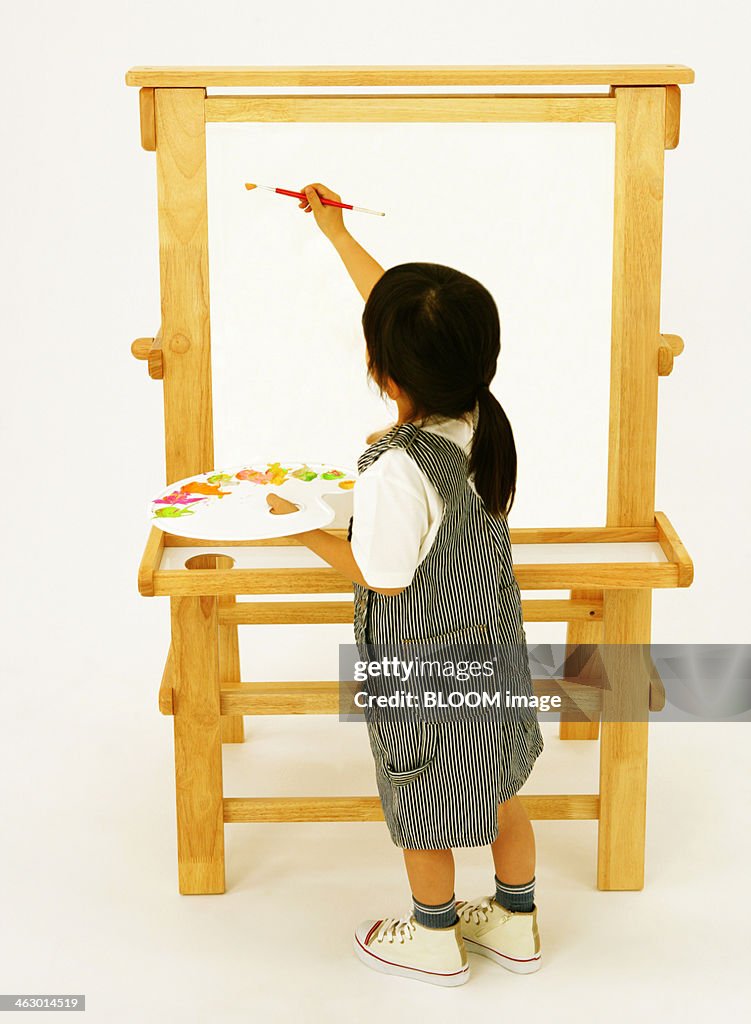 Portrait Of A Girl Painting