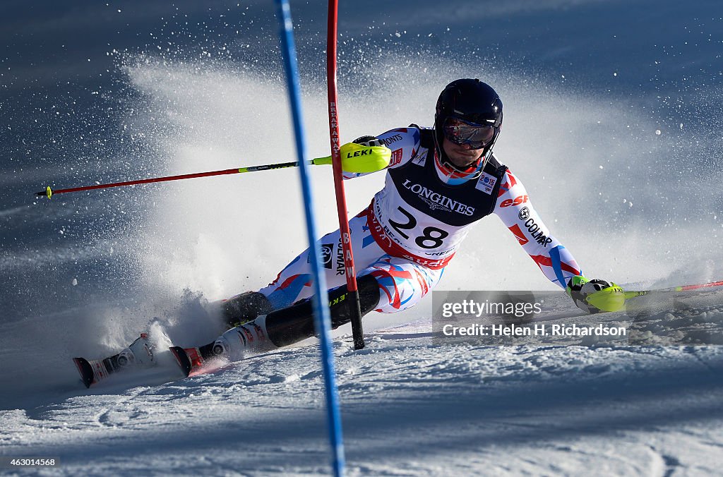 Men's alpine combined slalom  during the  FIS Alpine World Ski Championships in Beaver Creek, CO.