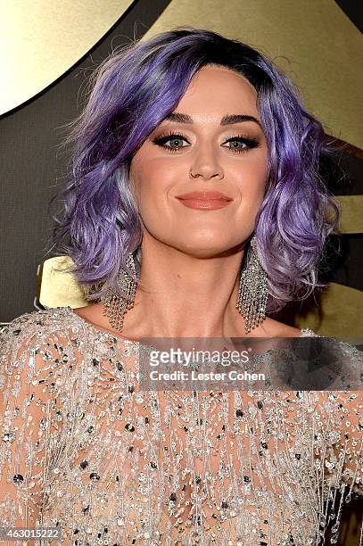 Singer-songwriter Katy Perry attends The 57th Annual GRAMMY Awards at the STAPLES Center on February 8, 2015 in Los Angeles, California.