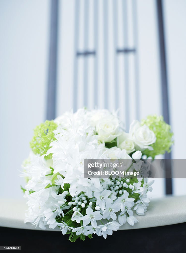 Bouquet On Chair