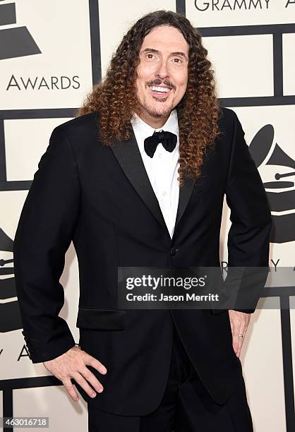 Singer 'Weird Al' Yankovic attends The 57th Annual GRAMMY Awards at the STAPLES Center on February 8, 2015 in Los Angeles, California.