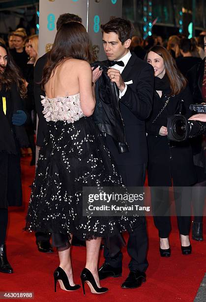 Keira Knightley attends the EE British Academy Film Awards at The Royal Opera House on February 8, 2015 in London, England.