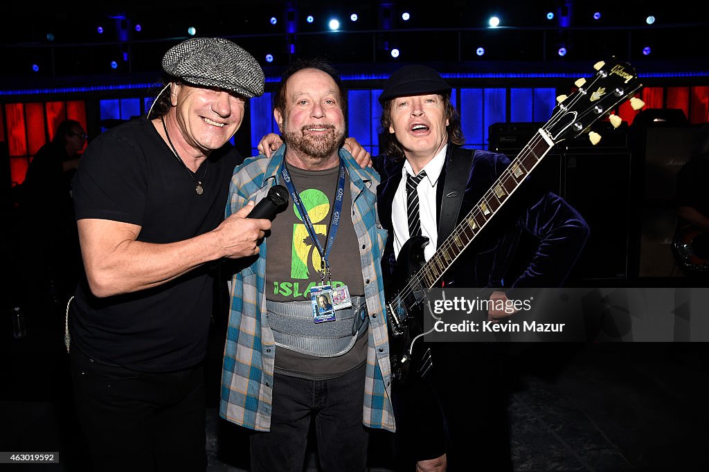 The 57th Annual GRAMMY Awards - Backstage And Audience