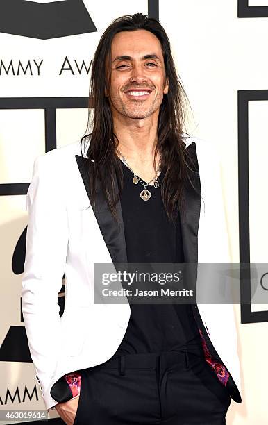 Musician Nuno Bettencourt attends The 57th Annual GRAMMY Awards at the STAPLES Center on February 8, 2015 in Los Angeles, California.