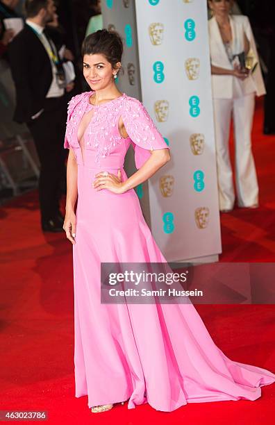 Nimrat Kaur attends the EE British Academy Film Awards at The Royal Opera House on February 8, 2015 in London, England.