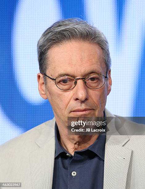 David Gelber attends the 2014 TCA Winter Press Tour - CBS/CW/Showtime Panels at The Langham Huntington Hotel and Spa on January 16, 2014 in Pasadena,...