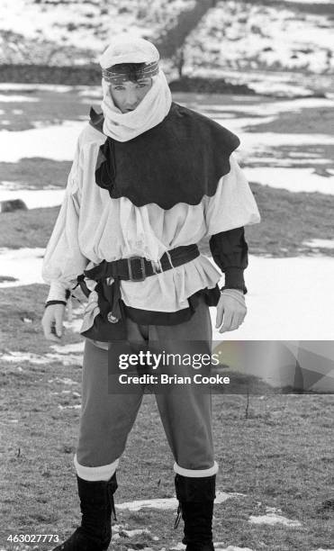 Martin Kemp of Spandau Ballet photographed on location in the Kirkstone Pass, Lake District, Cumbria during the shooting of a promotional film for...