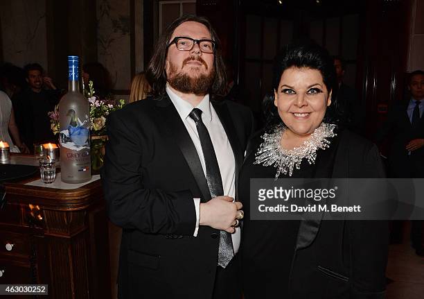 Iain Forsyth and Jane Pollard attend The Weinstein Company, Entertainment Film Distributor, StudioCanal 2015 BAFTA After Party in partnership with...