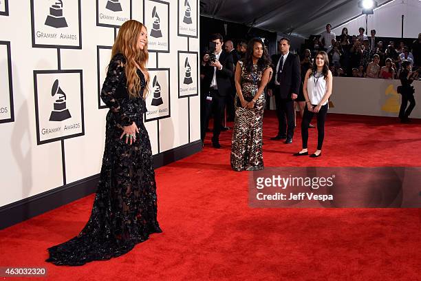 Recording artist Beyonce attends The 57th Annual GRAMMY Awards at the STAPLES Center on February 8, 2015 in Los Angeles, California.