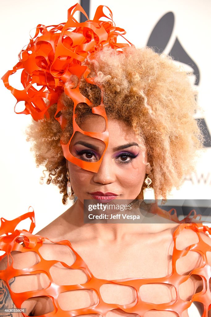 The 57th Annual GRAMMY Awards - Red Carpet