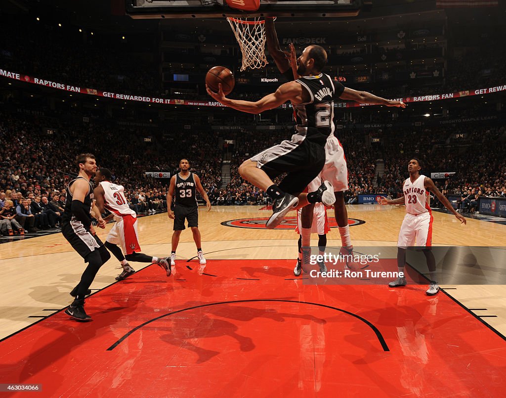 San Antonio Spurs v Toronto Raptors