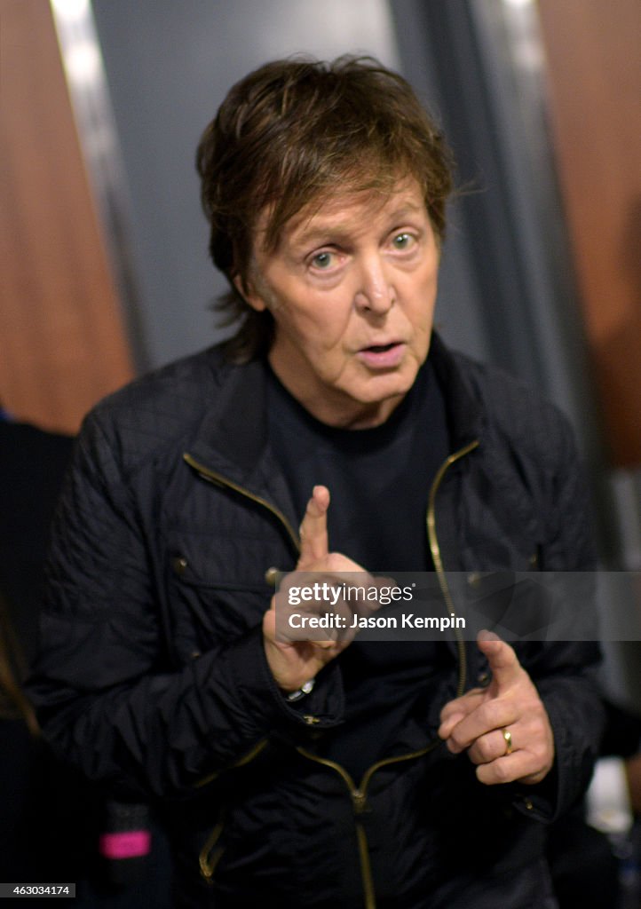 The 57th Annual GRAMMY Awards - Backstage And Audience