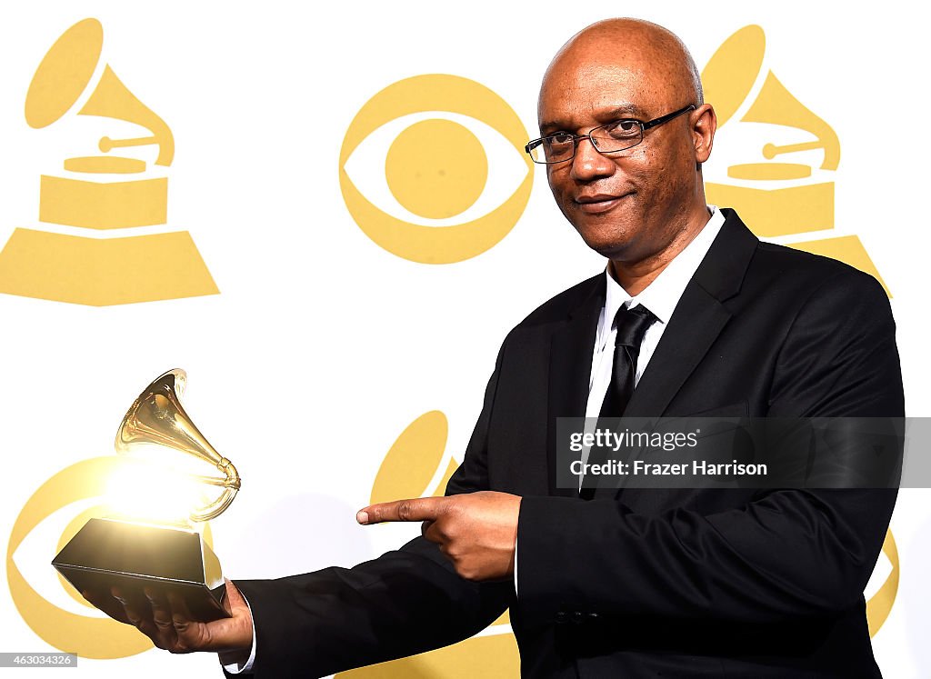 57th GRAMMY Awards - Press Room