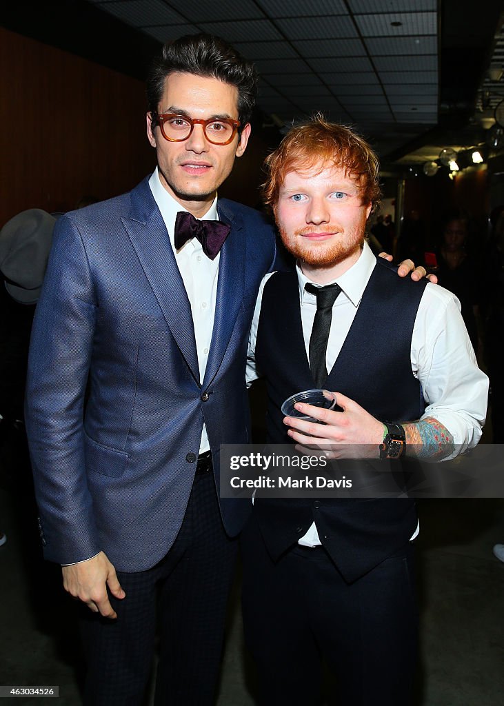 The 57th Annual GRAMMY Awards - Backstage And Audience