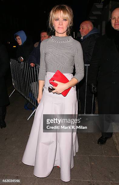 Edith Bowman at Little House on February 8, 2015 in London, England.