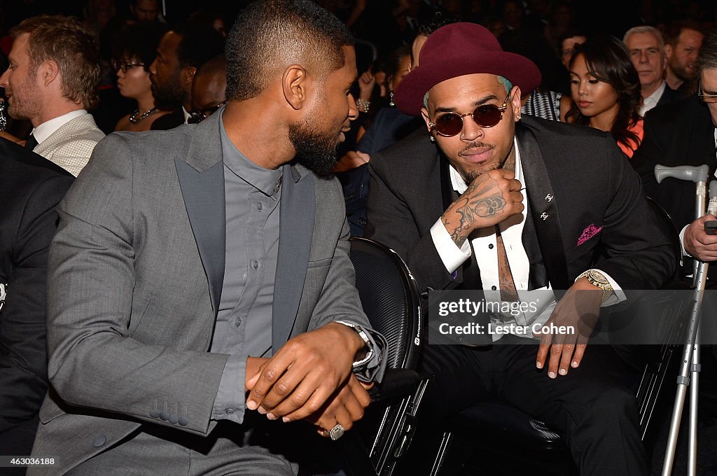 The 57th Annual GRAMMY Awards - Backstage And Audience