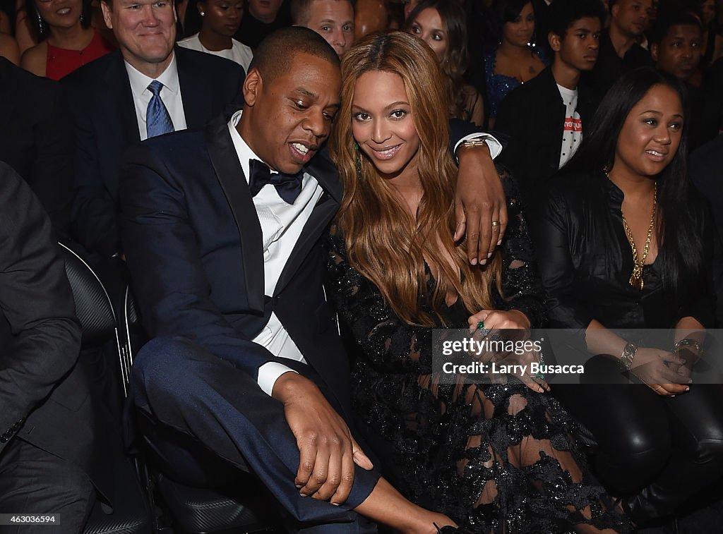 The 57th Annual GRAMMY Awards - Backstage & Audience