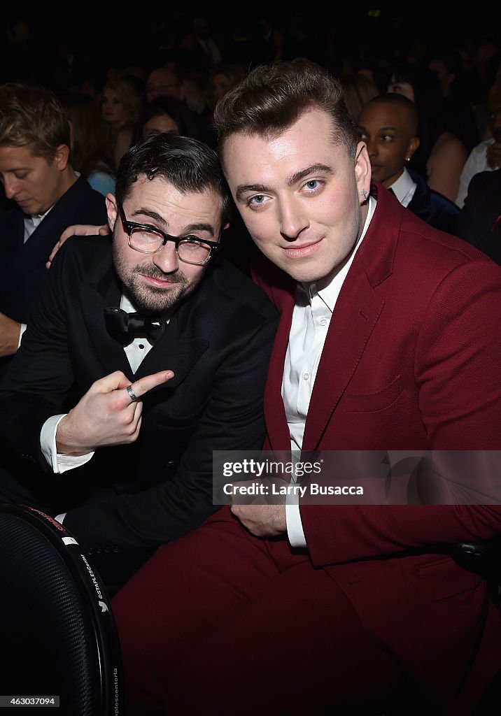 The 57th Annual GRAMMY Awards - Backstage & Audience