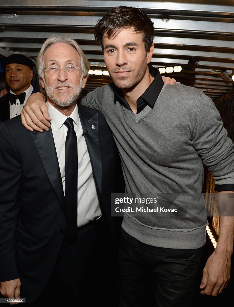 The 57th Annual GRAMMY Awards - Backstage And Audience