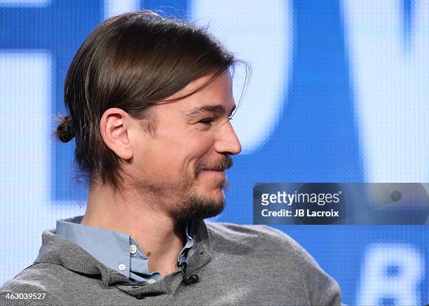 Josh Hartnett attends the 2014 TCA Winter Press Tour - CBS/CW/Showtime Panels at The Langham Huntington Hotel and Spa on January 16, 2014 in...