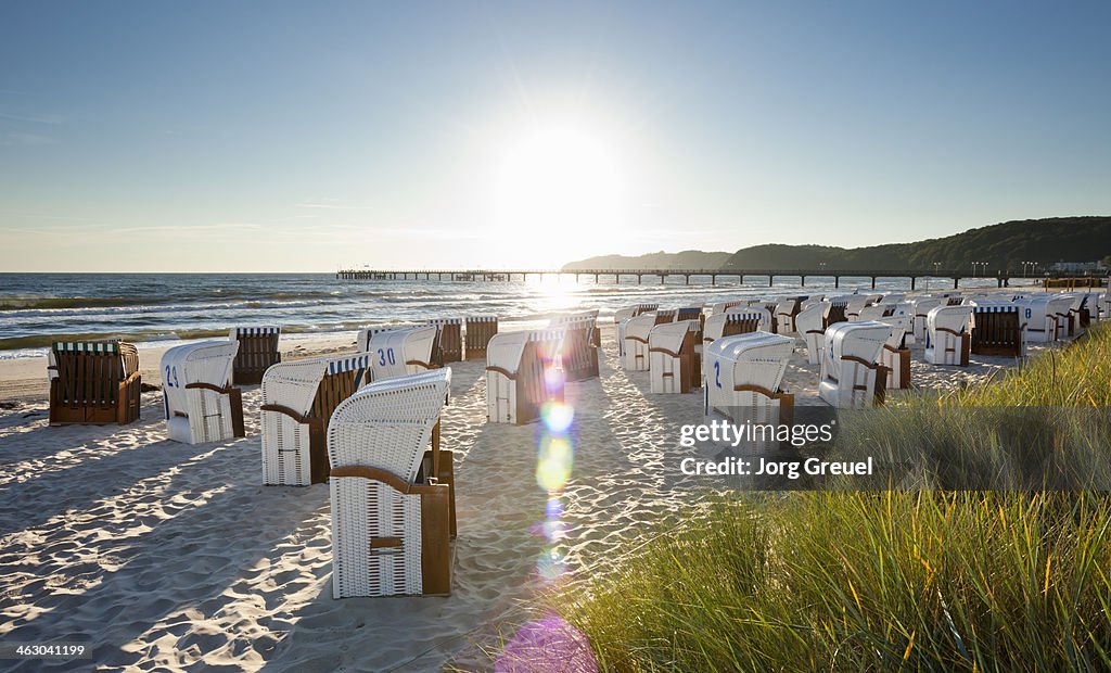 Beach at sunrise