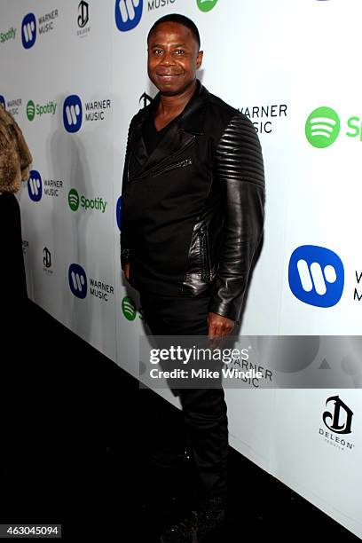 Rapper Doug E. Fresh attends the Warner Music Group annual Grammy celebration at Chateau Marmont on February 8, 2015 in Los Angeles, California.