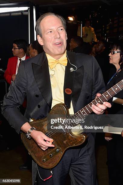 Composer Hans Zimmer attends The 57th Annual GRAMMY Awards at STAPLES Center on February 8, 2015 in Los Angeles, California.